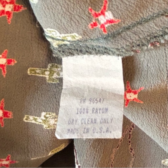 Vintage Women’s Lady Reiner Cowgirl Couture Button Down Western Shirt, Medium - Picture 6 of 6